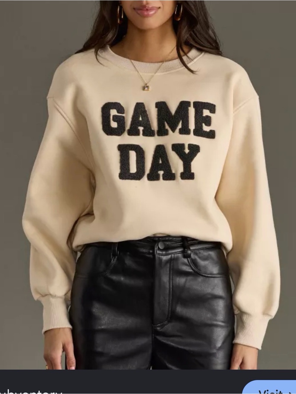 Panache Apparel Game Day Crewneck Sweatshirt – XL
